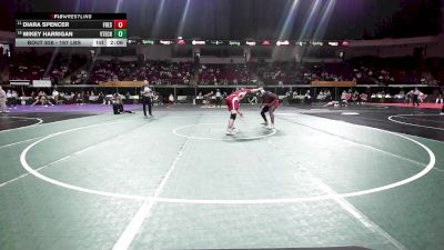 197 lbs Consi Of 16 #2 - Diara Spencer, Fresno State vs Mikey Harrigan, Virginia Tech