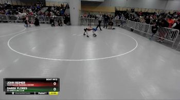 53 lbs 3rd Place Match - Darek Flores, ISI Wrestling Club vs John Reimer, Team Nazar Training Center