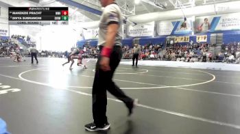 105 lbs Cons. Round 1 - Makenzie Pracht, Wichita-West Hs vs Divya Subramoni, Blue Valley Northwest