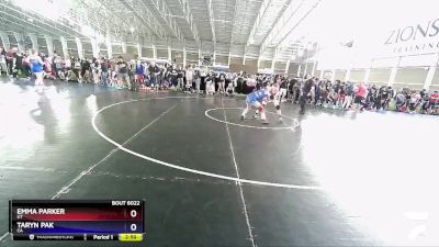 120 lbs Champ. Round 1 - Emma Parker, UT vs Taryn Pak, CA