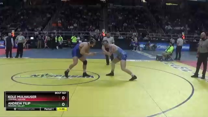 I-189 lbs Semifinal - Kole Mulhauser, Central Square vs Andrew Filip ...