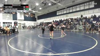 115 lbs Quarterfinal - Caroline Collins, Carlsbad vs Izzy Frost, Northview