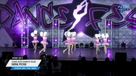 Iowa Elite Dance Team - Mini Pom [2025 Mini - Pom - Small Day 2] 2025 DanceFest Grand Nationals
