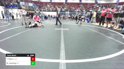 55 lbs Consolation - Troy Petry, Standfast vs Max Jansing, Norman Grappling Club