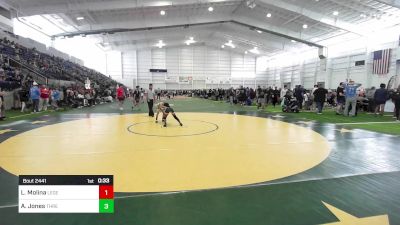 65 lbs Consi Of 8 #2 - Laiku Molina, Legends Of Gold LV vs Aamir Jones, Threshold WC
