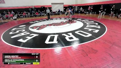 175 lbs Cons. Round 1 - Nikolas Schaafsma, Wheaton (NORTH) vs Jason Gentry, Machesney Park (HARLEM)