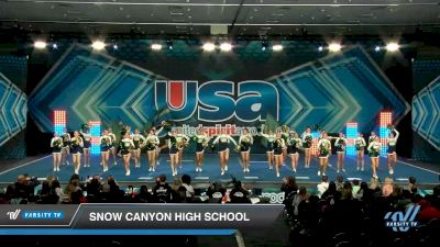 Snow Canyon High School [2020 Large Situational Sideline/Crowdleading -- High School -- Cheer (21+) Day 2] 2020 USA Spirit Nationals