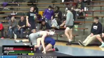 149 lbs Champ. Round 2 - Jack Haskin, Lake Erie vs Jacob Ealy, Pitt.-Johnstown