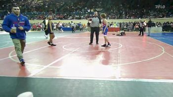 120 lbs Round Of 64 - Cruz Watson, Bixby vs Wiggin AJ George, Enid Junior High