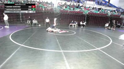 190 lbs Consi Of 8 #2 - Davido Sanchez, Crescent vs Nathan McClure, Powdersville