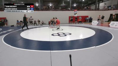 79 kg Cons. Sub-rd Of 16 - Sam Beckett, NLWC/TMWC vs Holden Garcia, NJRTC