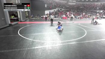 81 lbs Cons. Round 2 - Myles Babcock, Maverick Training Center vs Kayden Howell, GET Blue Demons