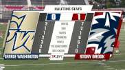 Replay: George Washington vs Stony Brook | Sep 3 @ 6 PM