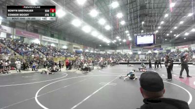 70 lbs Quarterfinal - Rowyn Brethauer, Bear Cave vs Connor Moody, Athlos Wrestling