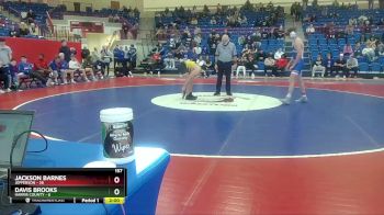 157 lbs 4th Wrestleback (16 Team) - Jackson Barnes, Jefferson vs Davis Brooks, Harris County