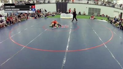 140 lbs Lainee Kidd, Tennessee vs Lauren Register, Arkansas