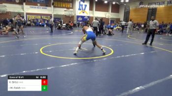 120 lbs Consolation - Victor Ortiz, Chino vs Mike Folch, Fountain Valley