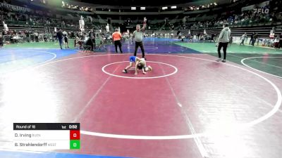 65 lbs Round Of 16 - Domenic Irving, Buena Braves vs Brock Strahlendorff, Westfield