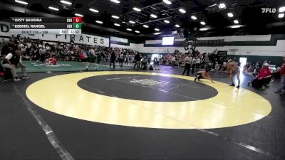 138 lbs Quarterfinal - Ozzy Silveira, Chowchilla vs Ezekiel Rangel, Central
