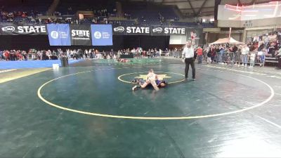 70 lbs Champ. Round 2 - Beau Benthin, Askeo International Mat Club vs Isabel Sanchez, Damaged Ear Wrestling Club