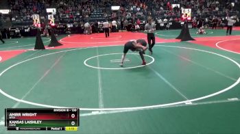 130 lbs Quarterfinal - Amirr Wright, BTS3 vs Kansas Laishley, CAM2