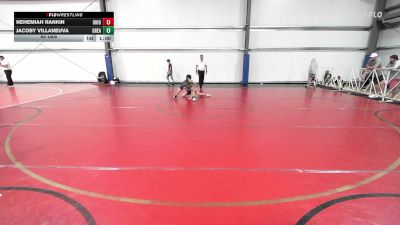 85 lbs Rr Rnd 1 - Nehemiah Rankin, Ohio Titan Blue vs Jacoby Villaneuva, Great Bridge Wrestling Club