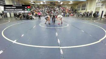 170 lbs Champ. Round 2 - Francheska Velasquez, California (Whittier) vs Yuridia Rubio, Hillcrest