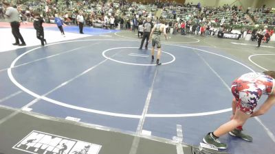 109 lbs Consi Of 16 #2 - Brady Sydney, Greenwave Youth WC vs Braiden Peart, Cottage Grove WC
