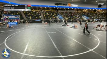 165 lbs Champ. Round 1 - Jeremiah Rosalez, Linn-Mar vs Marcus Klar, La Crosse Aquinas