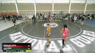 85 lbs Round 1 (4 Team) - Faith Rios, Idaho vs Penelope Zalez, Team Arizona