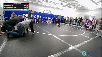 43 lbs Rr Rnd 2 - Rowdy Ward, Lexington Wrestling Club vs Everett Collard, Standfast