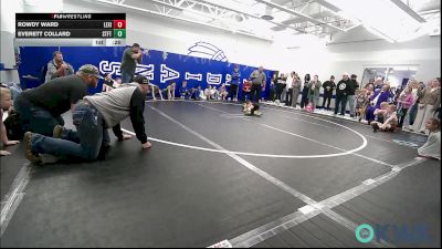 43 lbs Rr Rnd 2 - Rowdy Ward, Lexington Wrestling Club vs Everett Collard, Standfast