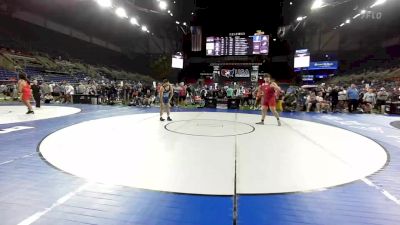 285 lbs Cons 32 #2 - Sammy Fannin, Oklahoma vs Tj Rivera, Colorado