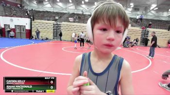 46-48 lbs Round 3 - Isaiah Macdonald, Perry Meridian WC vs Cayden Kelly, Roncalli Wrestling