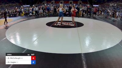 136 lbs Rnd Of 32 - Berkley McCullough, WA vs Nia Hagler, UT