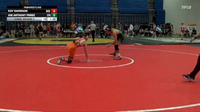 157 lbs Cons. Round 3 - Joe Anthony Perez, Cal Poly Humboldt vs Koy Davidson, Oregon State