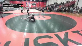 113 lbs Champ. Round 1 - Nathan Flaskamp, Algonquin (JACOBS) vs Kolten Mueller, MILTON (WI)