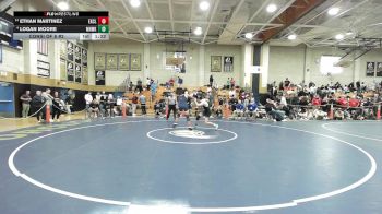 157 lbs Consi Of 8 #2 - Ethan Martinez, Excel Academy vs Logan Moore, Mohawk Trail