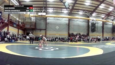 110 lbs Cons. Round 2 - Mirage Haverfield, Madison Plains HS vs Leah Marine, Washington Court House