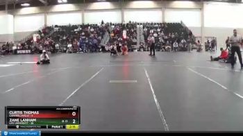 197 lbs Quarters & 1st Wb (16 Team) - Curtis Thomas, Campbellsville vs Zane Lanham, Life University
