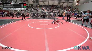 43 lbs Consolation - Lincoln Crow, Berryhill Wrestling Club vs Benjamin Kroll, Raw Wrestling Club