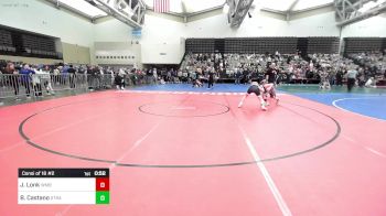 106-J lbs Consi Of 16 #2 - Jaxon Lonk, Williamstown Mighty Braves vs Benjamin Castano, Stray Dawgs