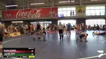 90 lbs Round 7 (10 Team) - Elijah Morris, Louisiananimals Black vs Jakobe Reed, SVRWC Black