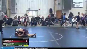 72 lbs Round 5 (8 Team) - Carter Mullen, Warhawks Black vs Jonny Tutku, Vougars Honors