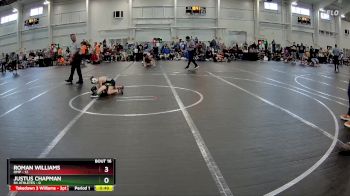 48 lbs Round 4 (8 Team) - Roman Williams, OMP vs Justus Chapman, 84 Athletes