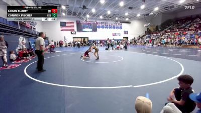 95 lbs Cons. Round 2 - Logan Elliott, Dean Morgan vs Cormick Fischer, Centennial Middle School