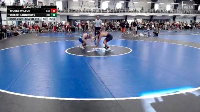 Silver 149 lbs Cons. Round 2 - Moses Wilson, Southeastern Community College vs Chase Daugherty, Luther