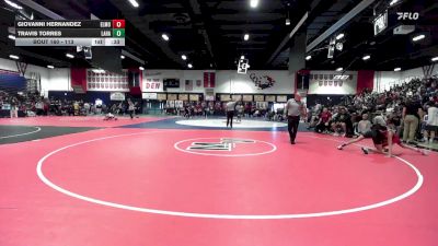 113 lbs Cons. Round 1 - Giovanni Hernandez, El Modena vs Travis Torres, La Habra