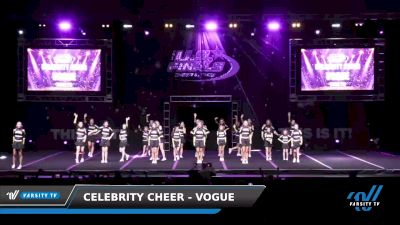 Celebrity Cheer - VOGUE [2022 L1.1 Junior - PREP - B Day 1] 2022 The U.S. Finals: Virginia Beach