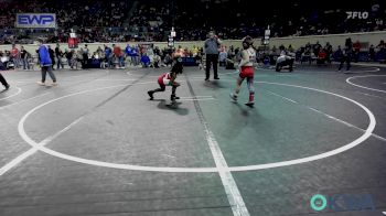 60 lbs Quarterfinal - Clay Blankenship, Mustang Bronco Wrestling Club vs Cairo Anderson, Icefighter U